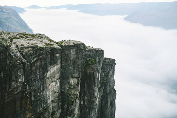 istock Low Angle View Of Rock Formation Against Sky 1199600634