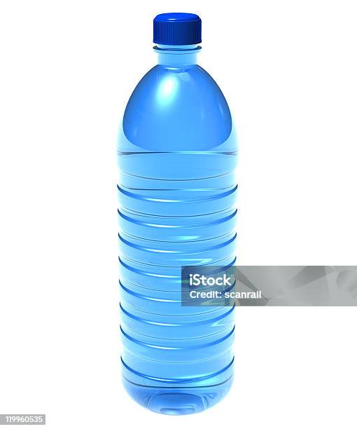 Plastikowe Butelki Wody - zdjęcia stockowe i więcej obrazów Bez ludzi - Bez ludzi, Białe tło, Biały