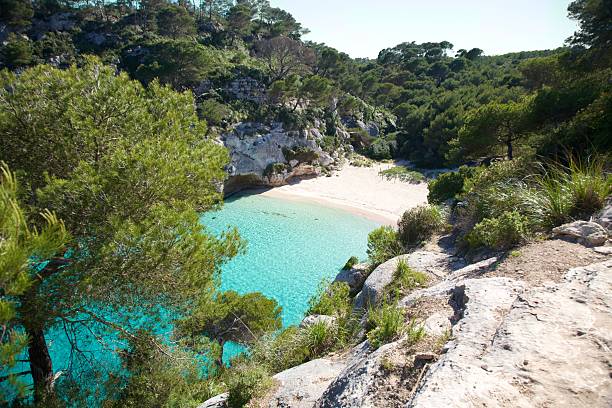 istock Macarelleta paradise Mediterranean beach in Minorca Balearic Islands Spain 119960749