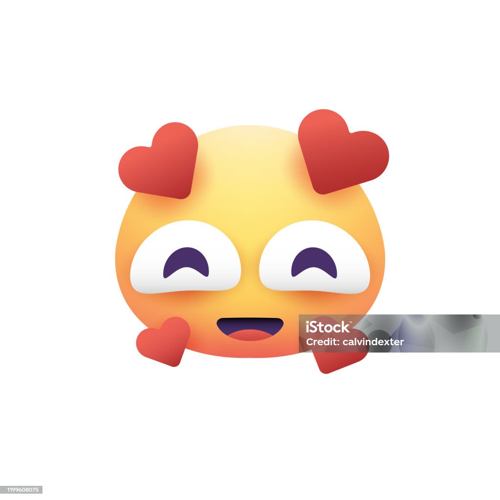 Emoticon Design Egg Shaped Realistic Colors Stock Illustration - Download  Image Now - Cartoon, Characters, Communication - iStock