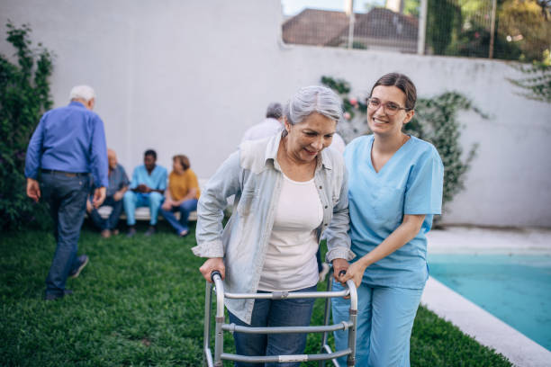 istock Senior woman making strides towards better mobility 1199610282