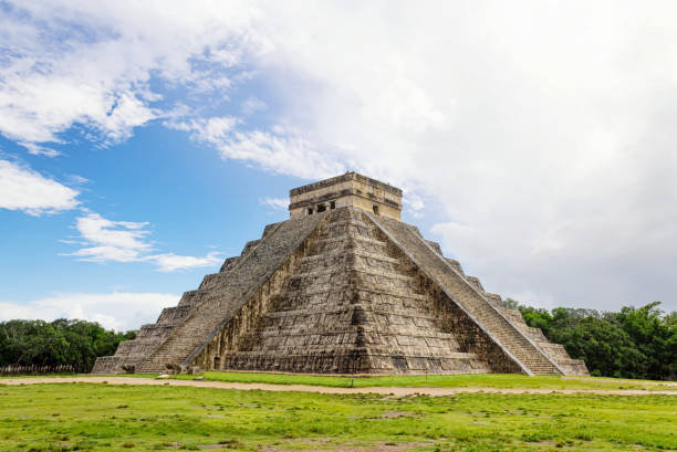istock The Mayan pyramid in Chichen Itza Mexico. 1199613010