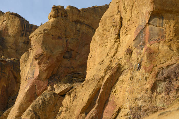 istock Rock texture, mountain or rock textured wall 1199625108