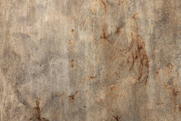 istock Rusty old sheet metal background. Corrosion of iron. 1199626850