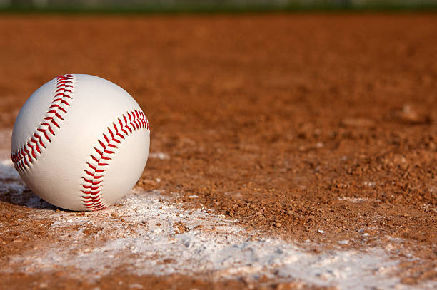 istock Baseball in the Infield 119963416