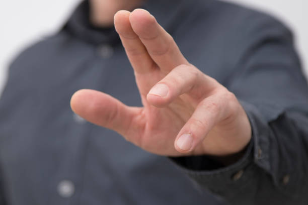 istock business man hands closeup, expressions 1199638694