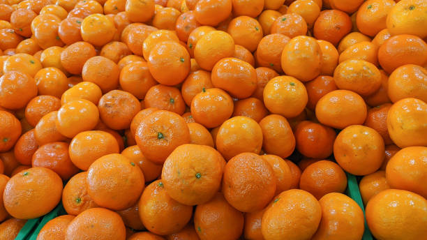 istock Juicy mandarin oranges in bulk from Valencia in Spain 1199640585