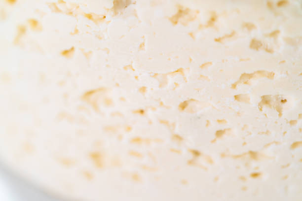 istock Large slice of blue cheese on a white background. 1199643357