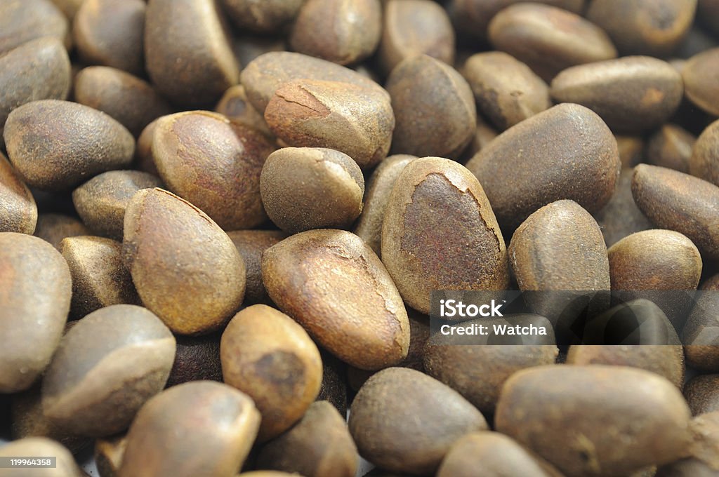 Pinoli Close-up - Foto stock royalty-free di Alimentazione sana