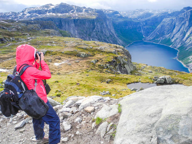 istock Hiking Trip to Trolltunga, Norway. 1199648593