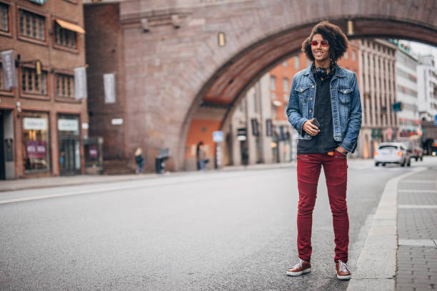istock Young trendy man in the city 1199657018