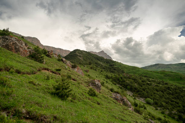 Beautiful mountains in Georgia