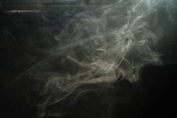 istock Vape Smoke Backlit In The Morning 1199668942