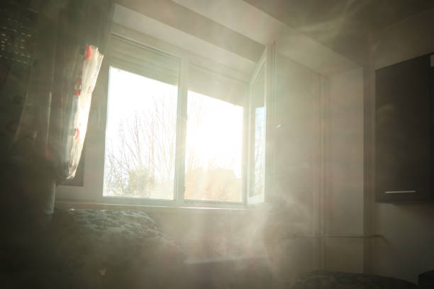 istock Vape Smoke In The Morning Light 1199669004