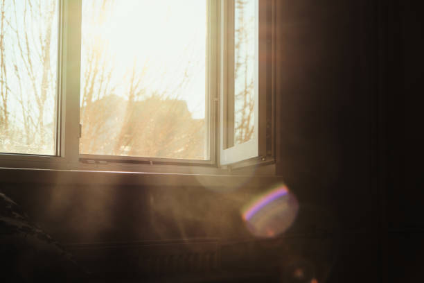 istock Vaping In The Morning With Lens Flare 1199670296