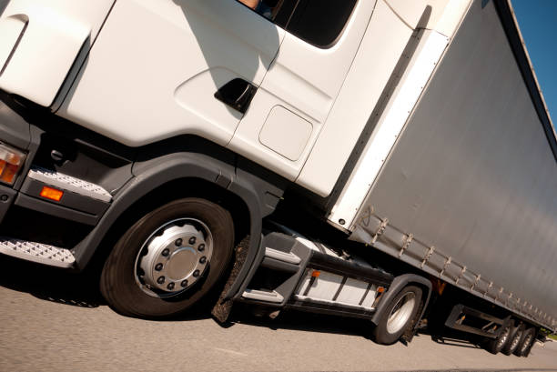 istock Semi-Truck on the move 1199675349