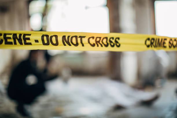istock Crime scene - do not cross 1199677875