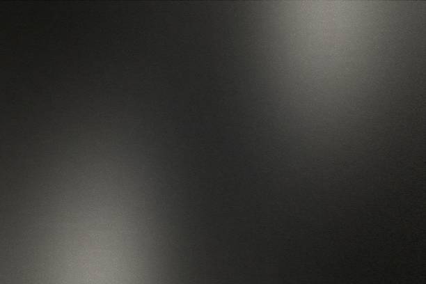 istock Black brushed metal wall, abstract texture background 1199678143