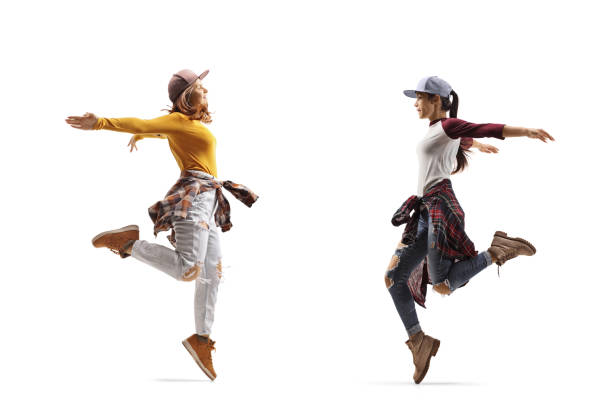 istock Two women dancing hip-hop style 1199678672