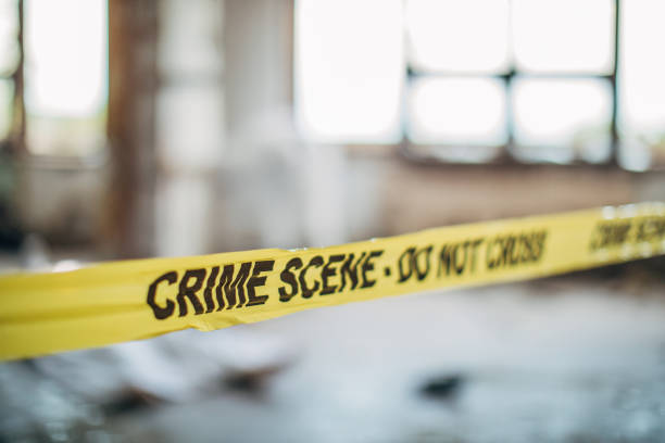 istock Crime scene - do not cross 1199679554