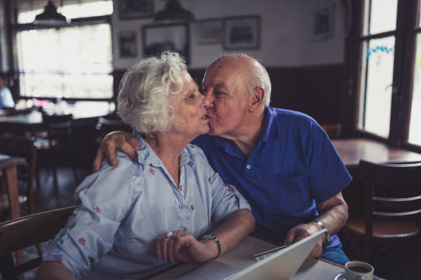 istock Senior couple making an online purchase 1199679700