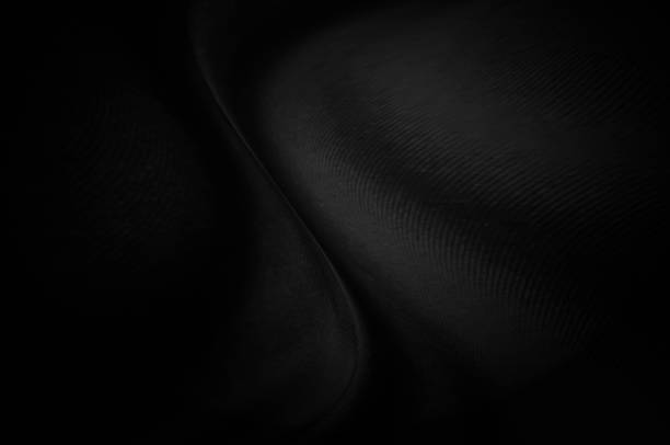 istock Black background luxury , texture abstract with waves, dark black background 1199680949