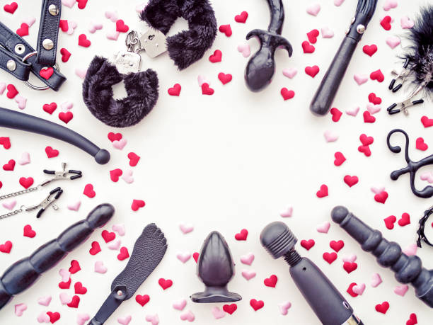 Sex Toys for Valentine's Day stock photo