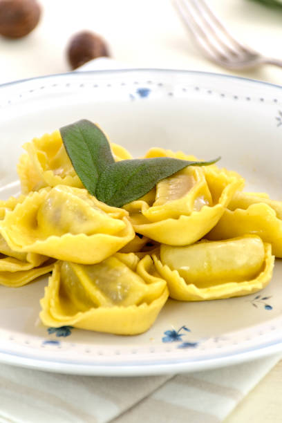 istock Ferrarese pumpkin cappellacci with butter and sage 1199686879