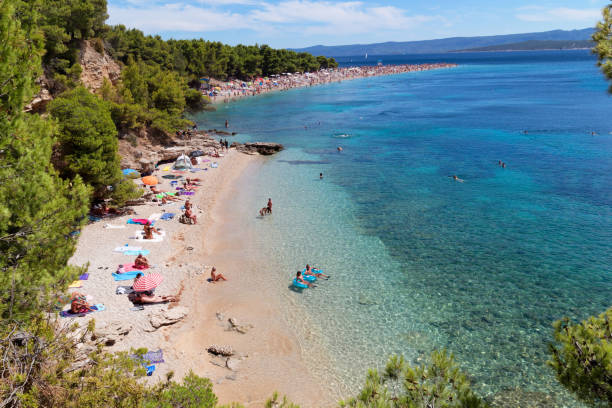istock Beach in Bol Brac island Croatia 1199691133
