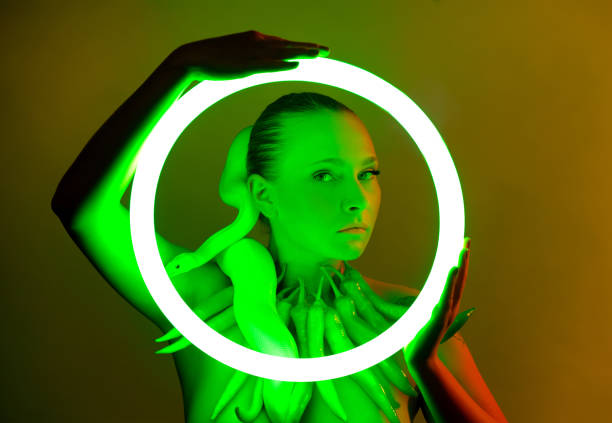 istock Beauty And The Snake 1199699284