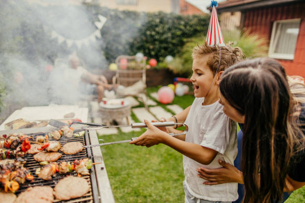 istock Grilling meat with my mom 1199699400