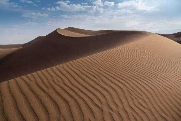 istock the shape of sand dunes in lut desert 1199699424