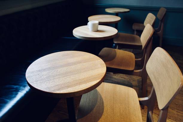 istock Wooden Tables and Chairs 1199699466