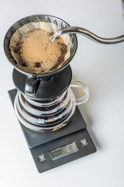 istock The Different stages of the Hario pour over drip process. 11.01.2020. 1199705064