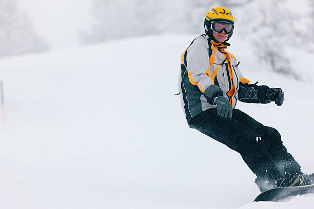 istock Snowboarder in the alps 119971099