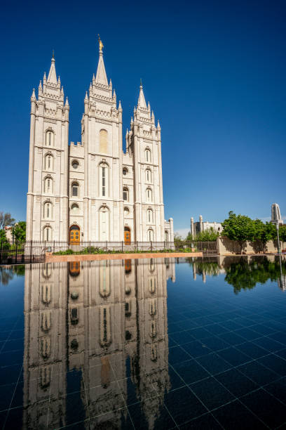istock Mormon Temple reflection, Salt Lake City 1199711719