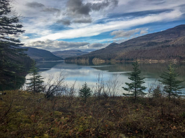 istock Scenic Cloudscape Reflection Dinosaur Lake British Columbia Canada 1199712705