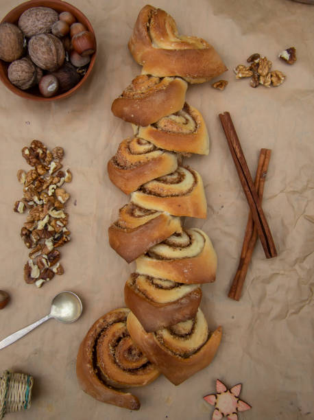 istock homemade buns with nuts and cinnamon 1199715209