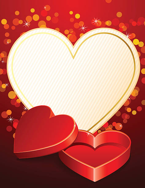 Valentine's day Hintergrund – Vektorgrafik