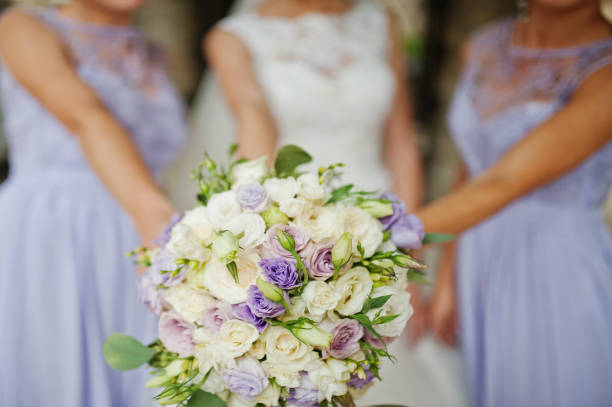 istock Beautiful modern and elegance wedding bouquet. 1199717510