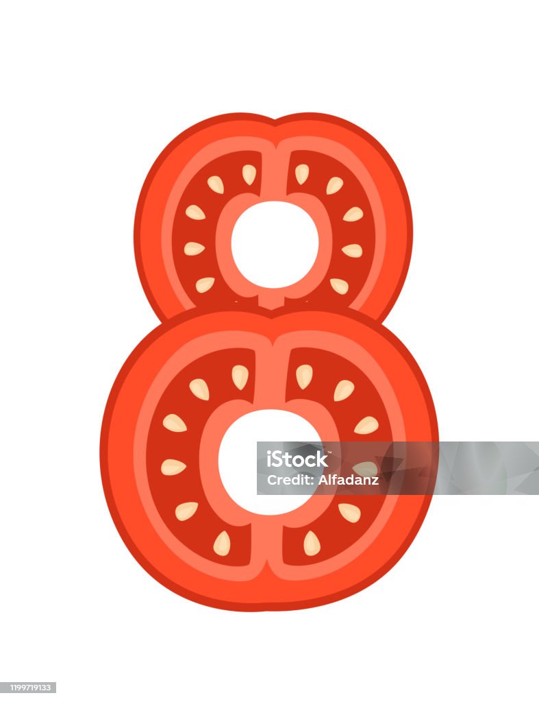 Ilustración de Tomate Rojo Número 8 Estilo Vegetal Alimentos Dibujos Animados Diseño Ilustración Vectorial Plana Aislada Sobre Fondo Blanco y más Vectores Libres de Derechos de Alimento - iStock Ilustración de Tomate Rojo Número 8 Estilo Vegetal Alimentos Dibujos Animados Diseño Ilustración Vectorial Plana Aislada Sobre Fondo Blanco y más Vectores Libres de Derechos de Alimento - iStock