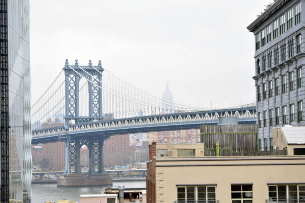 Brooklyn Bridge New York City stock photo