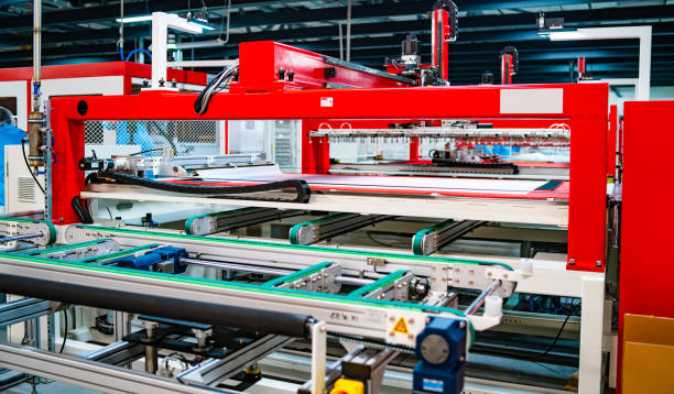 istock Production of solar panels. 1199743771