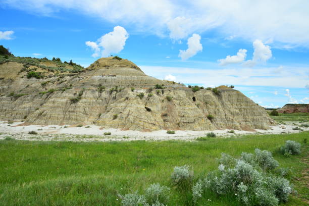 istock Layers of Rock at Theodore Roosevelt NP 1199743863