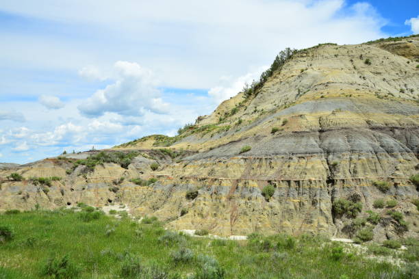 istock Layers of Rock at Theodore Roosevelt NP 1199743867