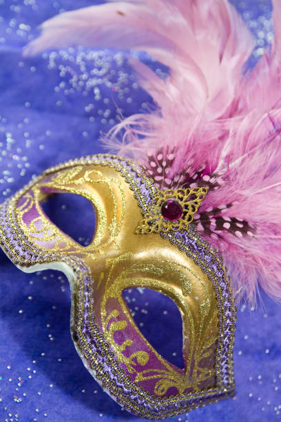 istock Venetian mask in black and white 1199744605