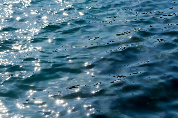 istock Sea water with sun glitters 1199744969