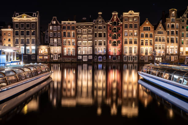istock Traditional old buildings in Amsterdam, the Netherlands 1199745165