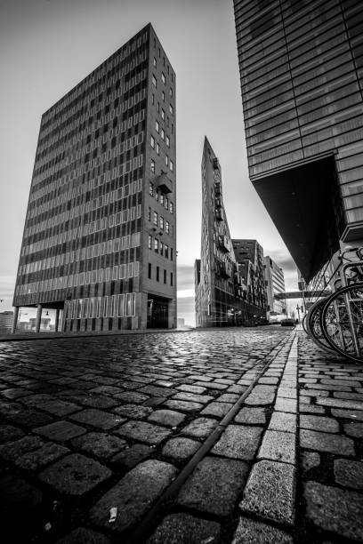 istock Modern skyscrapers office buildings in the netherlands 1199746191