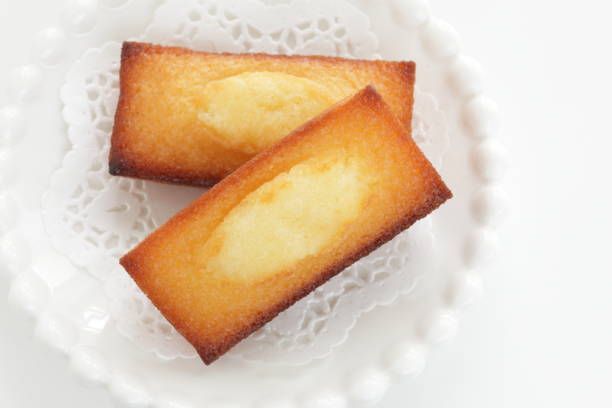 istock Homemade rectangle cake on dish for gourmet dessert 1199757522
